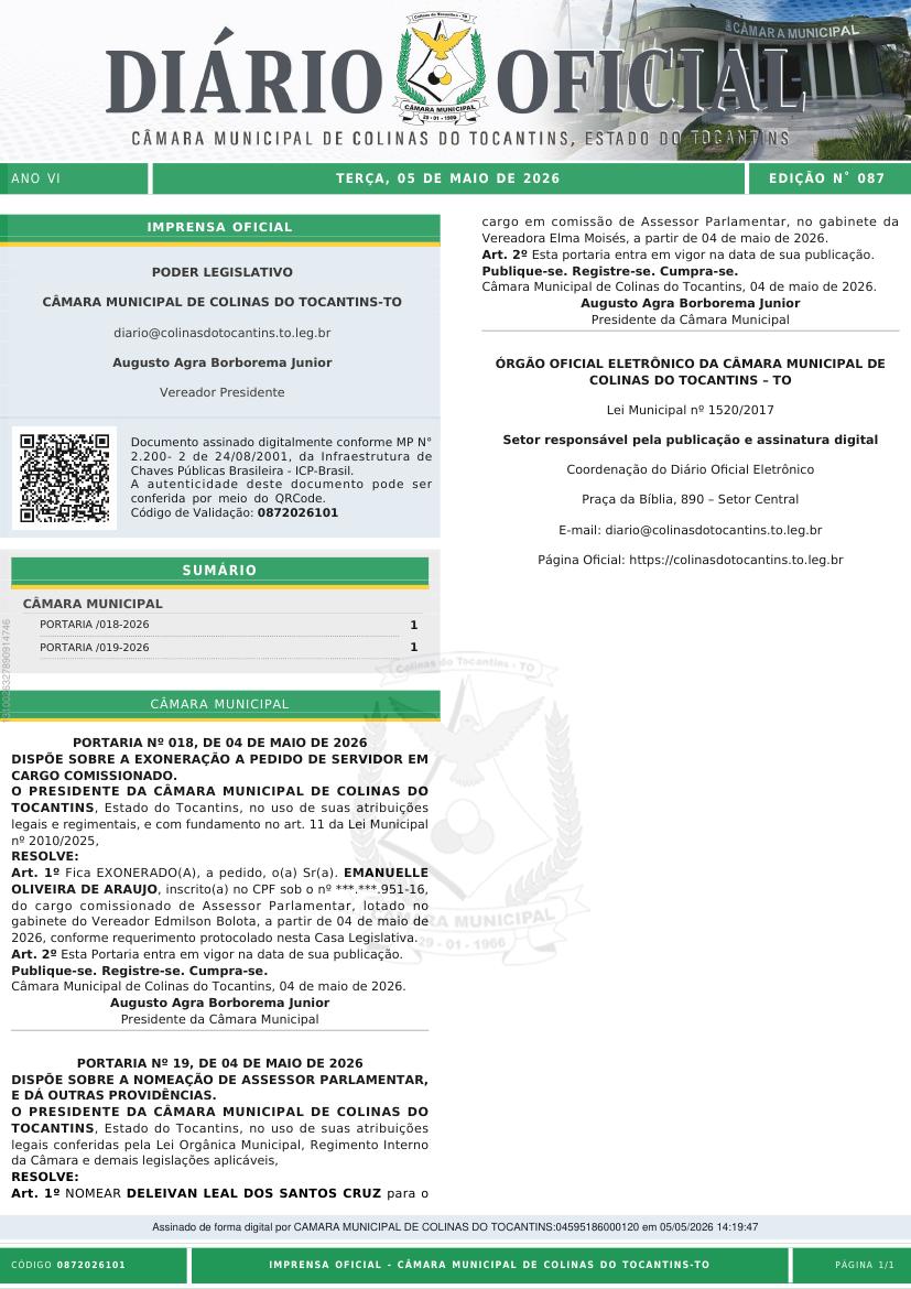 Capa da edição