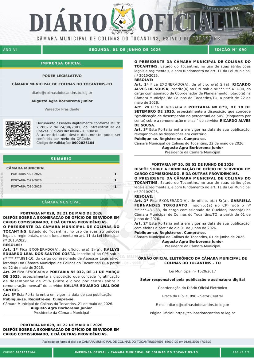 Capa da edição