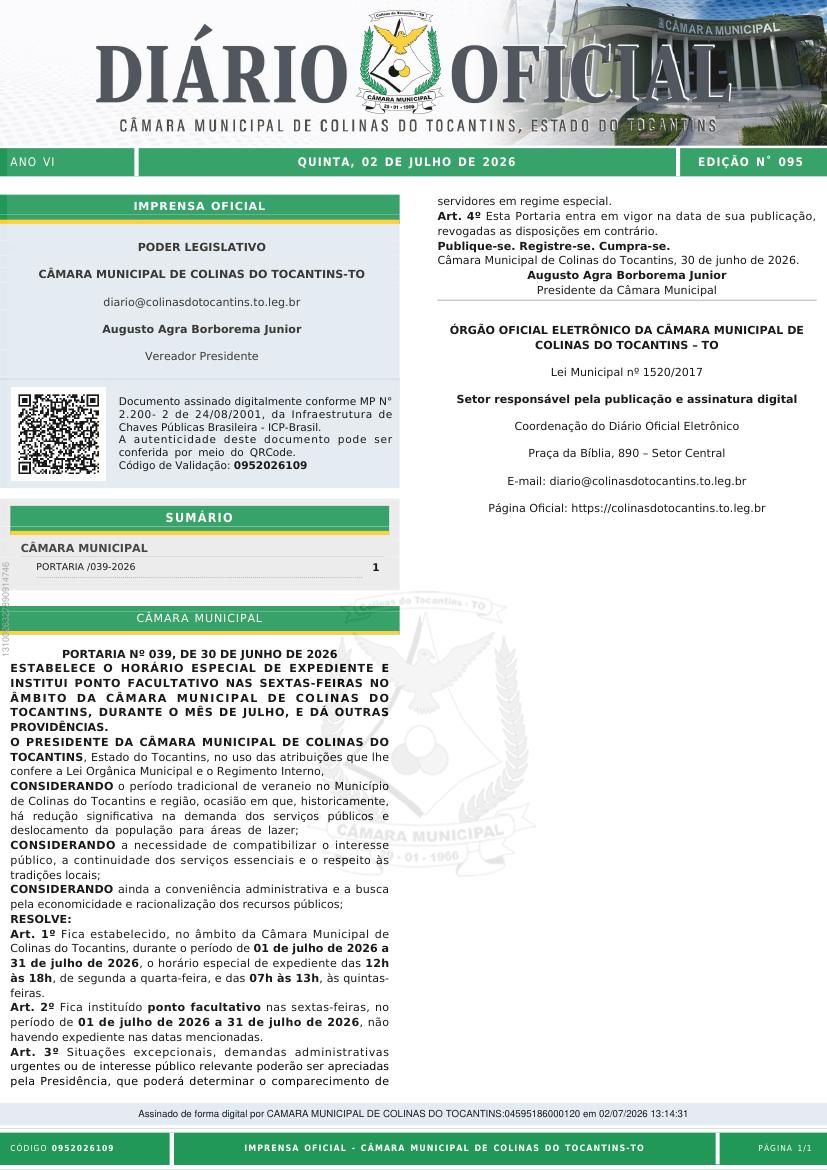 Capa da edição