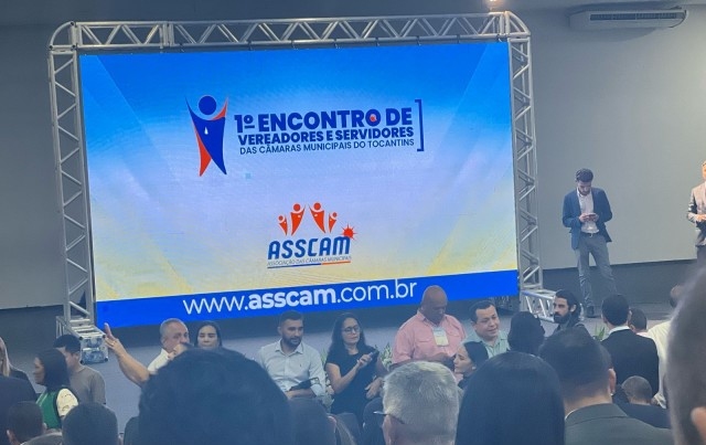Comitiva de vereadores de Colinas participa do 1º Encontro de Vereadores e Servidores de Câmaras Municipais do Tocantins