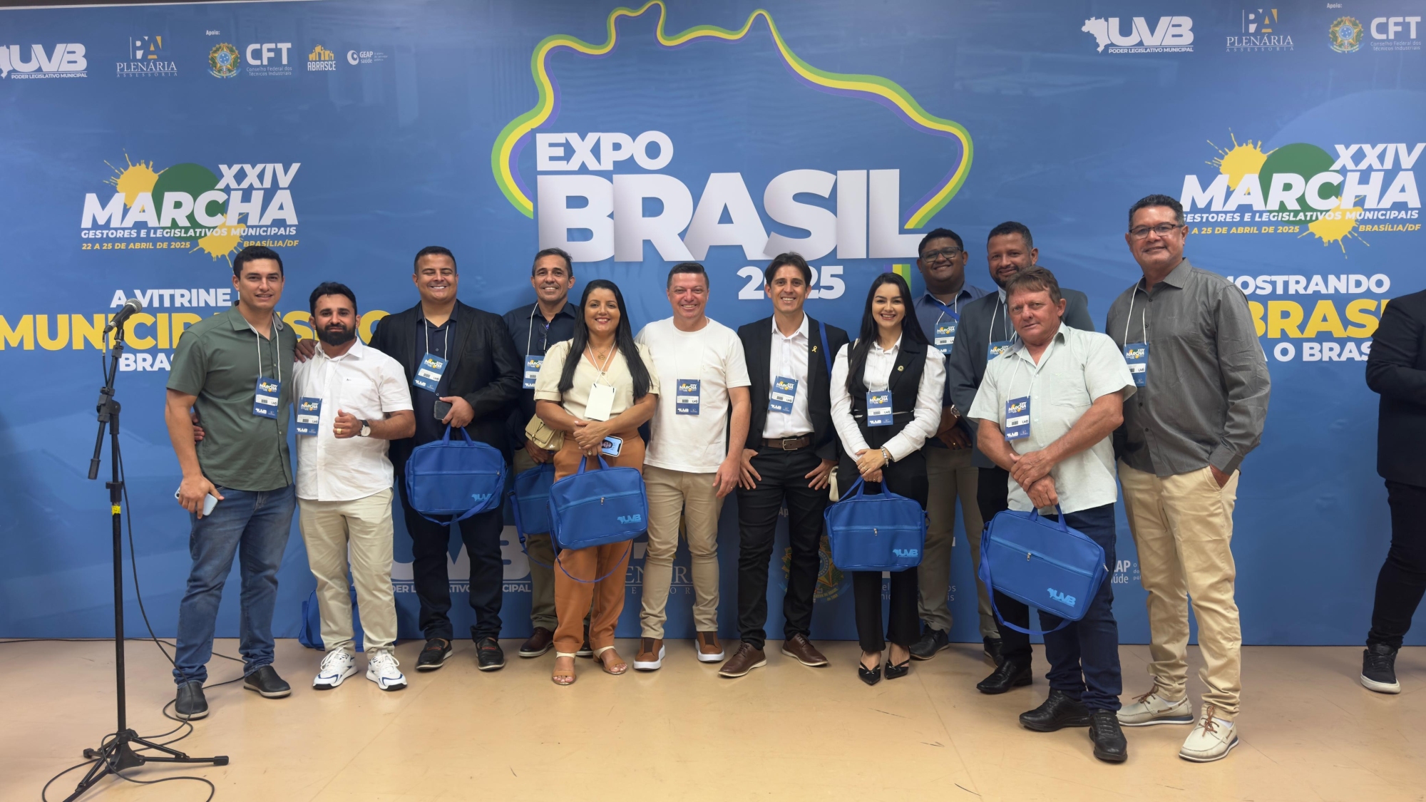 Vereadores de Colinas participam da XXIV Marcha dos Gestores e Legislativos Municipais em Brasília